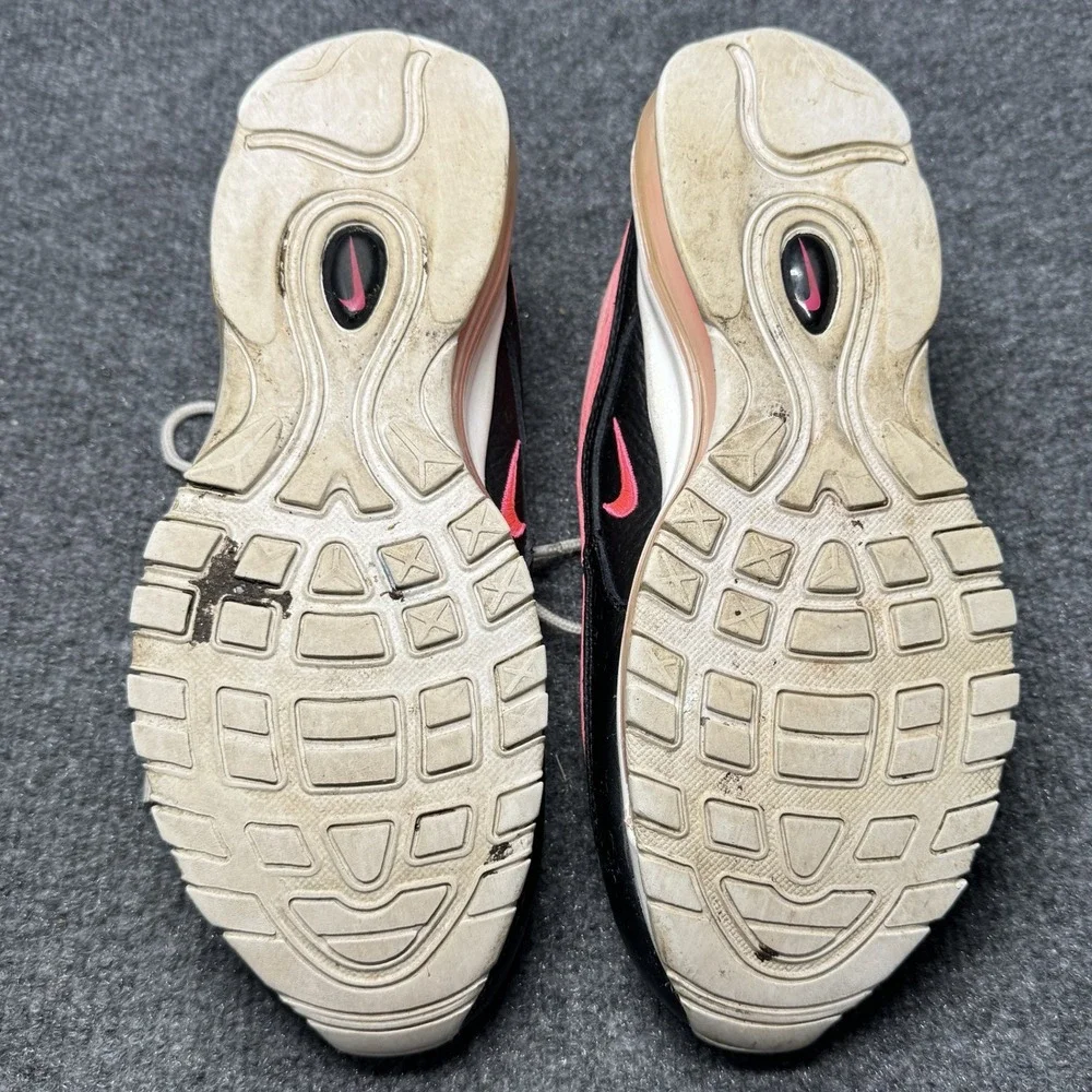 Nike Air Max 97 Mens 8 Pink Black Running Shoes Sneakers DZ5327-600